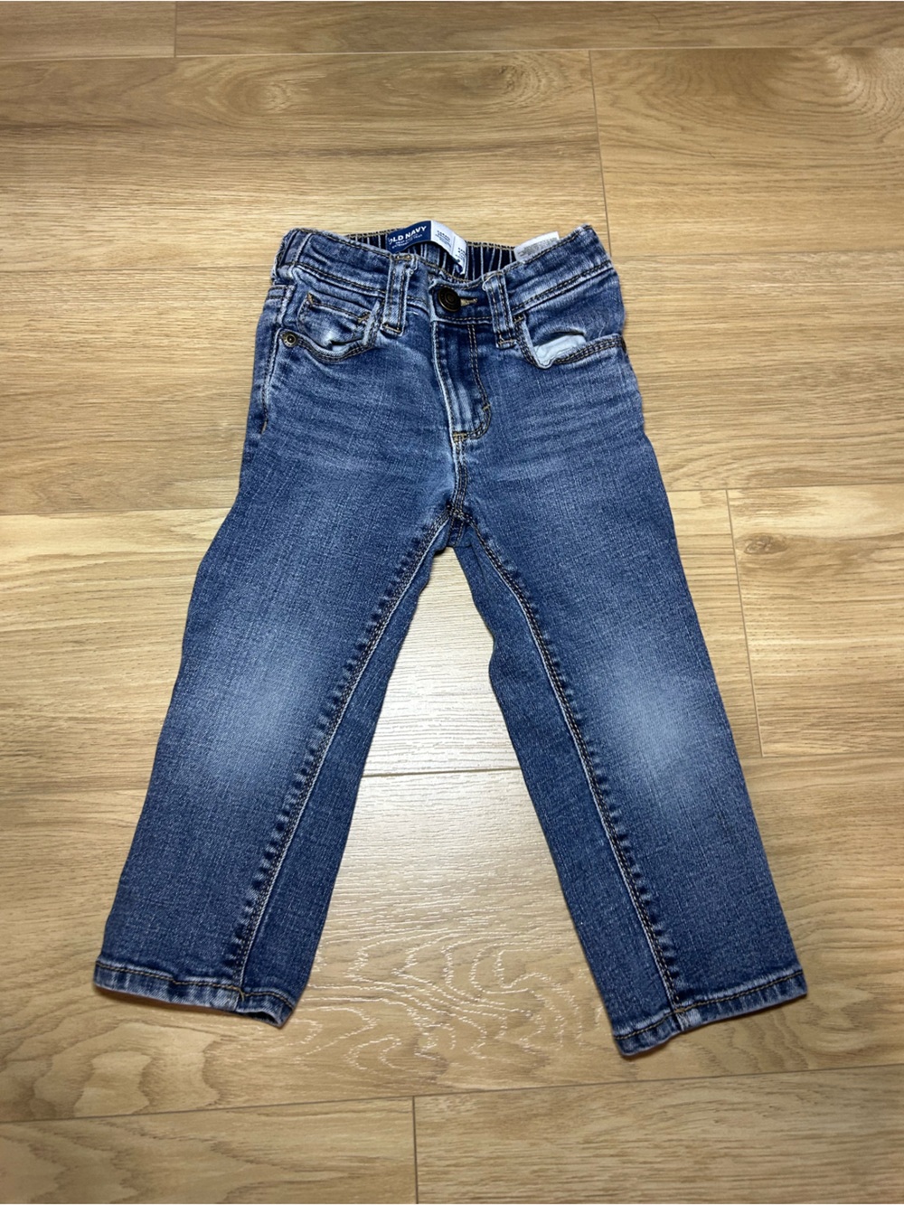 Old Navy Kids Blue Slim Straight Denim Jeans